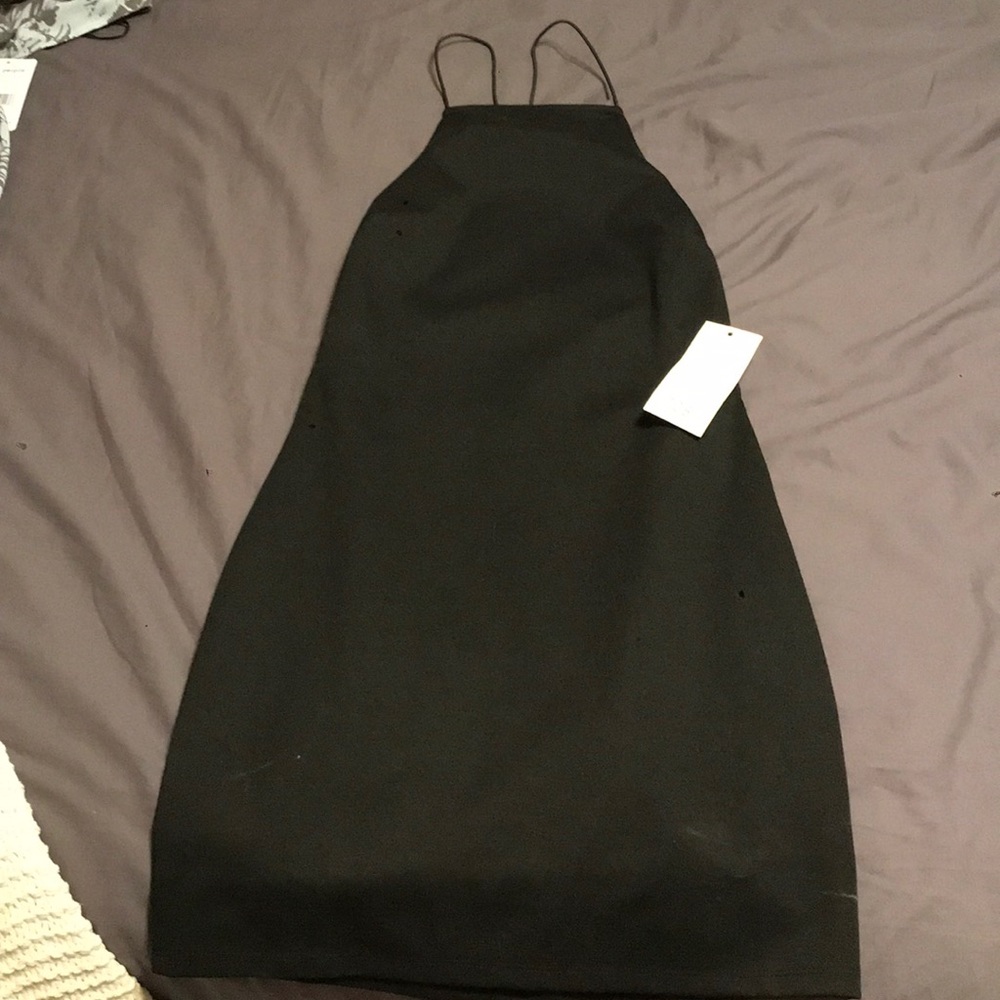 TOBI - black bodycon dress